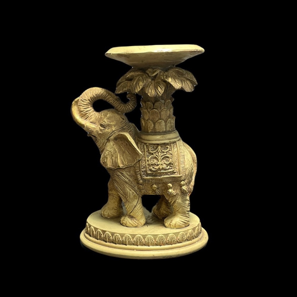 Elephant candle holder